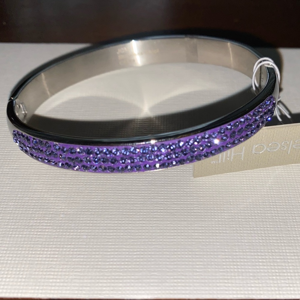 Chelsea Hill Stainless Steel bangle bracelet.